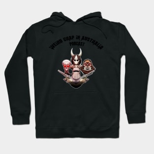 Weird Crap in Australia - Legends of Australia (Black Logo) Hoodie